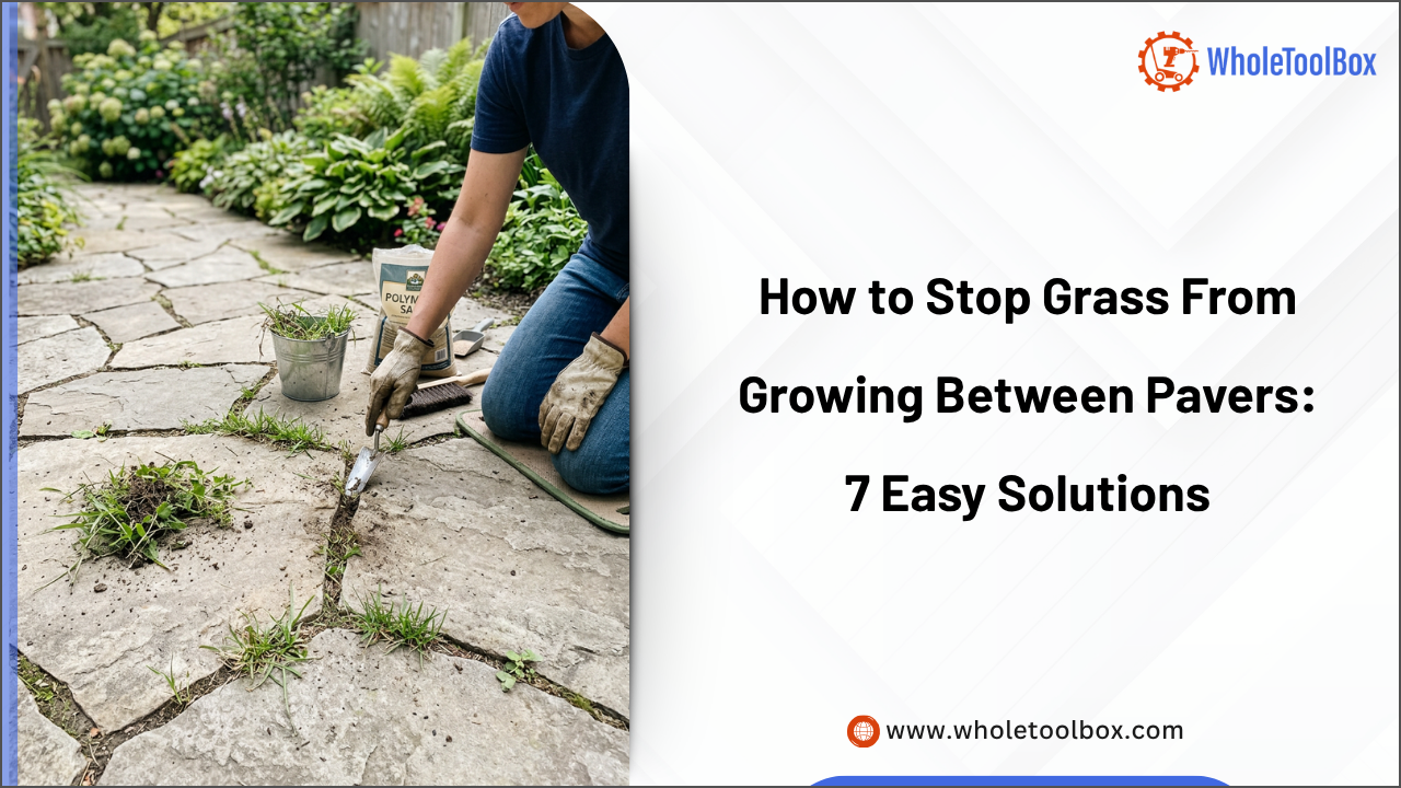 How to Stop Grass From Growing Between Pavers: 7 Easy Solutions